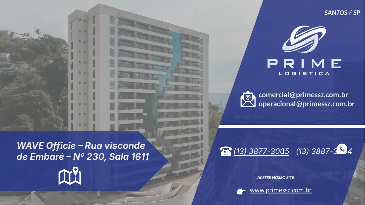 Apresentação internacional Prime Logística - Contato